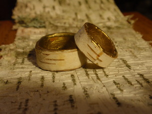Finished pair of rings-Has this been done before?